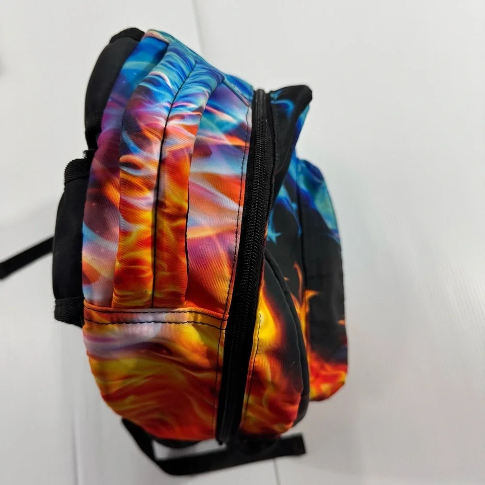 80. Boys Flame Pattern Backpack